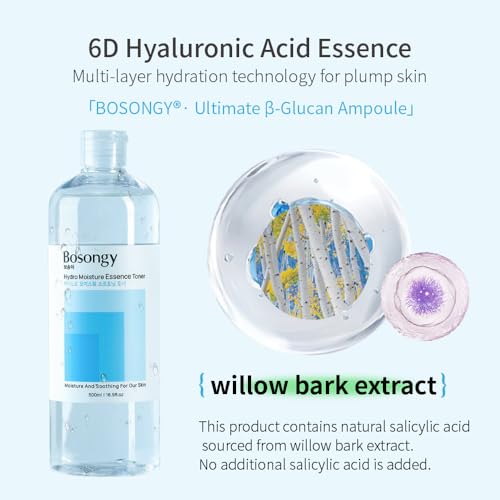 Bosongy Hydro Moisture Essence Toner 500ml (16.9fl.oz