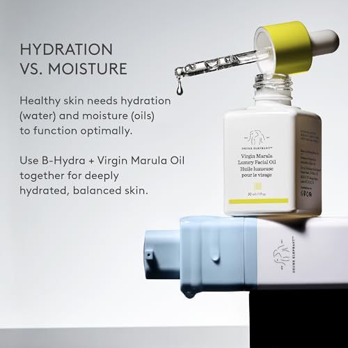 Drunk Elephant Virgin Marula Luxury Facial Oil - 30 ml/1 fl oz - Face Oil - Clean Clinical Skincare - Cruelty-Free - Dermatologist-Tested - Free of Essential Oils, Silicones, and Fragrance