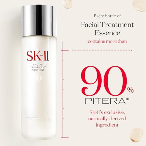 SK-II Facial Treatment Essence - Anti-Aging Essence Skincare to Help Reduce the Appearance of Fine Lines & Wrinkles - Visibly Refines Texture & Improves Firmness & Dark Spots (2.5 oz)