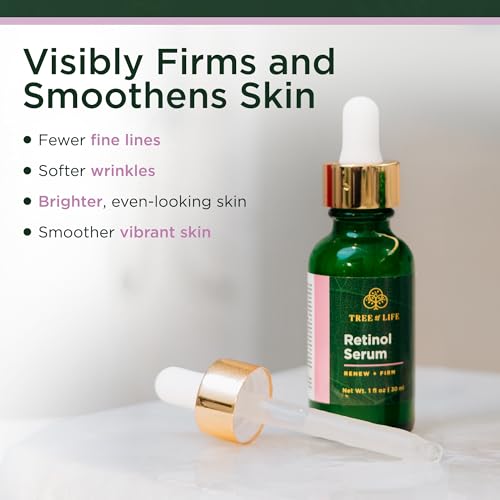 Tree of Life Face Serum Skin Care, Facial Serum for Women and Men, Set of 3
