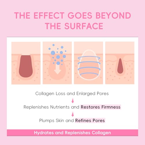 QUIYUM Sakura Collagen Skincare Set - 8-Piece Glass Skin Routine for Women