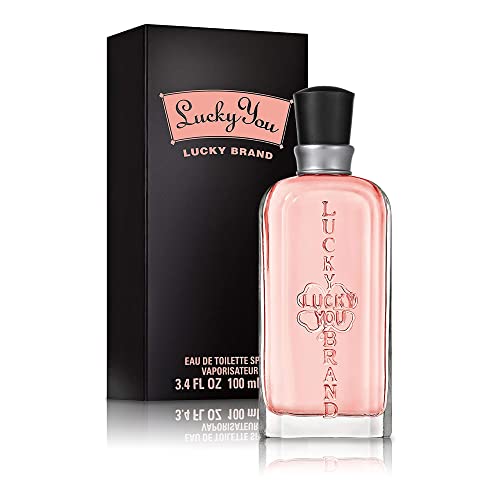 Lucky Brand Lucky You Eau de Toilette for Women, 3.4 fl oz