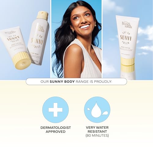 Bondi Sands Sunny Cream SPF 60 Body Lotion, 5.07 Fl Oz