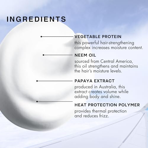 R+Co Aircraft Pomade Mousse - Lightweight Volume & Texture Foam, 5.6oz
