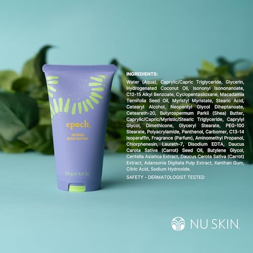 Nu Skin Epoch Baobab Body Butter with Shea Butter | 4.4 Oz | 1 Pack