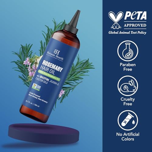 Botanic Hearth Rosemary Oil for Hair Growth - 6.7 Fl oz