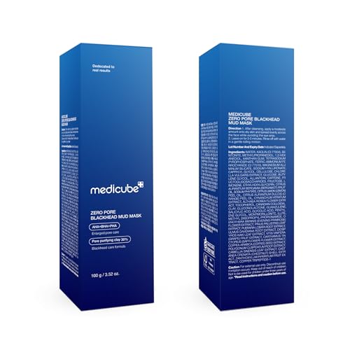 medicube Zero Pore Blackhead Mud Mask - Pore Cleansing & Gentle Exfoliating