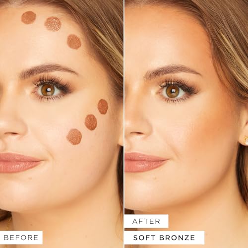 tarte sculpt tape contour – Lightweight Cream Bronzer with Shea Butter for Blendable, Buildable Contour & Natural Looking Sculpted Glow, Vegan & Cruelty-Free, full size, soft bronze