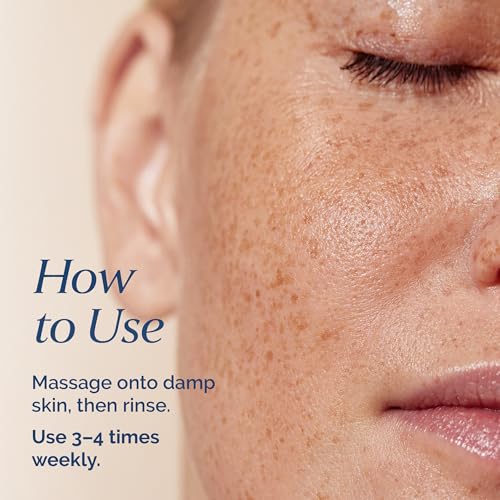 Exfoliating Face Scrub with Monoi Oil & Sea Kelp – Clarifying & Firming Facial Exfoliator with Natural Pumice – Vegan, Paraben-Free, 5.1 fl oz