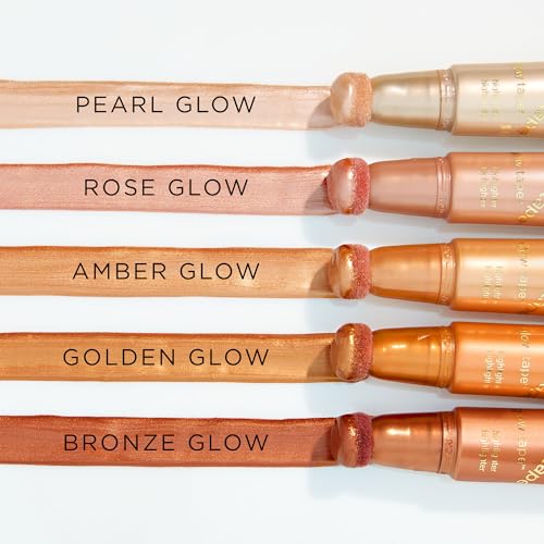 tarte glow tape highlighter – Illuminating Makeup with Lightweight Buildable Mineral Pigments & Shea Butter, Vegan & Cruelty-Free, full size, pearl glow