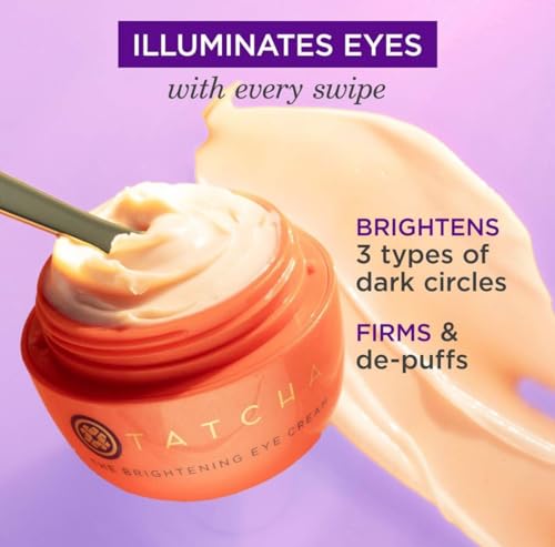 TATCHA The Brightening Eye Cream, Dark Circle Reduction with Vitamin C