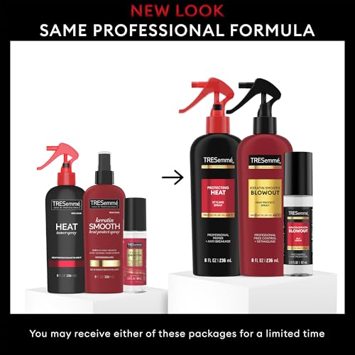 TRESemmé Blowout Heat Protectant Spray, Serum & Styling Spray Trio