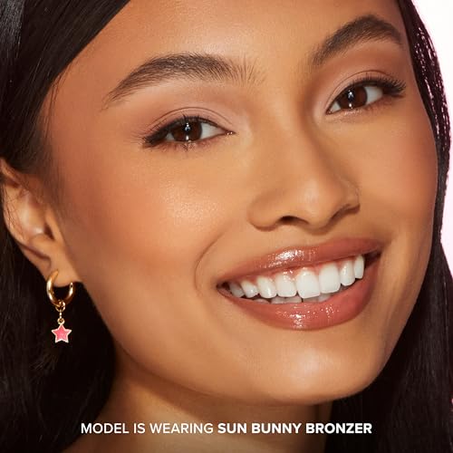 Too Faced Sun Bunny Bronzer | Buildable Highlighter + Bronzer Duo for Luminous Glow and Sun-Kissed Finish, 0.28 Ounce