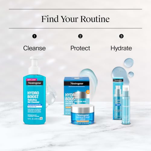 Neutrogena Hydro Boost City Shield Water Gel Face Moisturizer SPF 25 1.7 oz