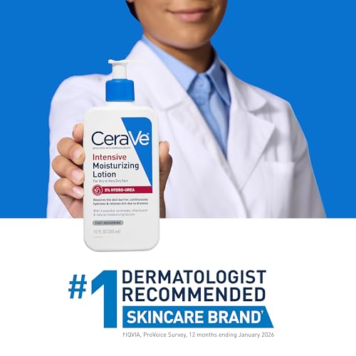 CeraVe Intensive Moisturizing Lotion, Shea Butter Body Lotion, 16oz