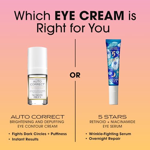 Sunday Riley Auto Correct Brightening and Depuffing Eye Contour Cream