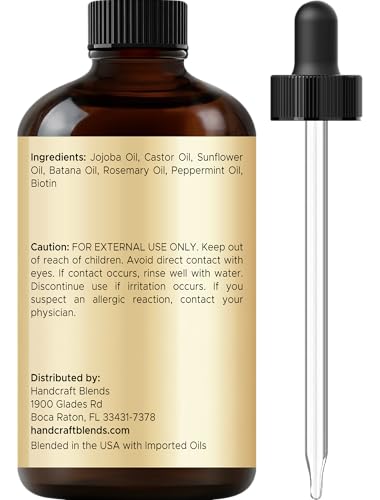 Batana & Rosemary Hair Oil – 2 Fl Oz – Scalp Treatment & Strengthening for Thinning, Dry Scalp, Split Ends – Natural Hair Oil for Women & Men – Intensive Repair & Nourishing Formula