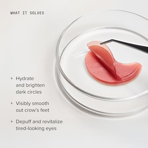 DRMTLGY Brightening Eye Masks 60 Count | Hydrogel Under Eye Patches