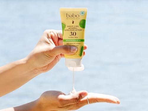 Babo Botanicals, Sunscreen Unscented SPF30, 3 Fl Oz