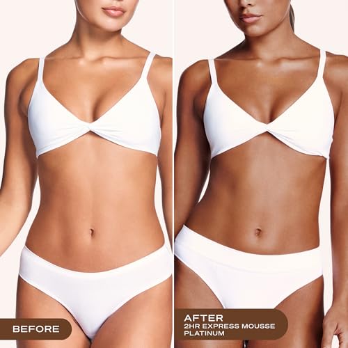 Loving Tan 2 HR Platinum Express Self Tanner Mousse (Max Dark) – 6.7 fl oz