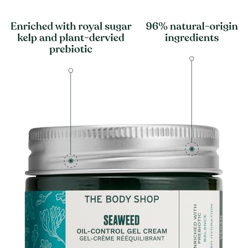 The Body Shop Seaweed Gel Cream, For Oily and Combination Skin, Vegan, 1.7 Oz