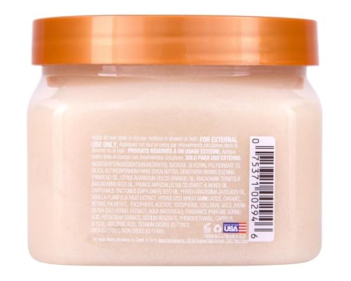 Tree Hut Vanilla Body Scrub, Exfoliating Sugar Scrub, Vegan, 18 Oz