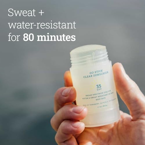 Oars + Alps SPF 35 Clear Body Sunscreen Stick, Travel Friendly, 1pk, 1.7oz