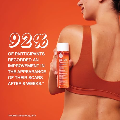 Bio-Oil Skincare Body Oil Serum, Scars & Stretch Marks, 6.7 fl oz