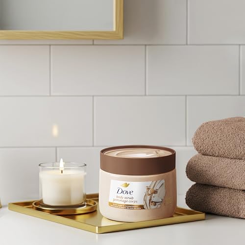 Dove Body Scrub Brown Sugar & Coconut Butter, 15 oz