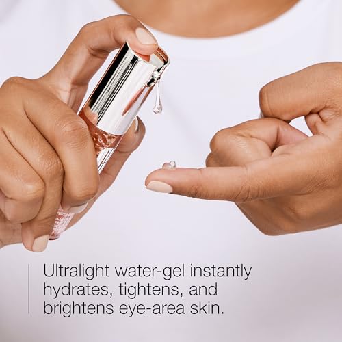 Clinique Moisture Surge Eye 96-Hour Hydro-Filler Concentrate Eye Gel + Mask | Hydrating + Brightening, 0.5 Fl Oz