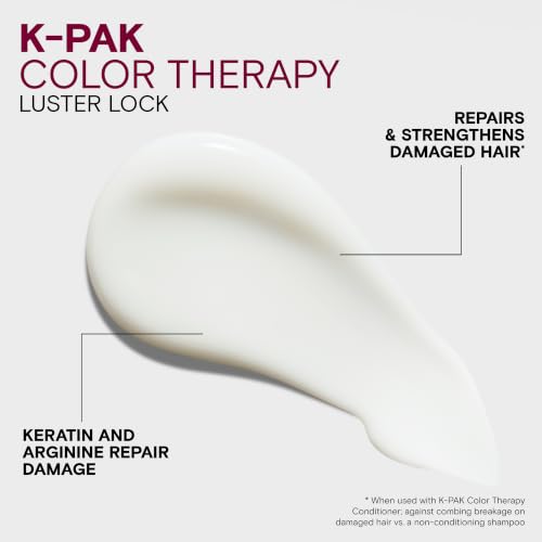 Joico K-PAK Color Therapy Luster Lock Instant Shine & Repair Treatment | For Color-Treated Hair | Boost Color Vibrancy | Repair Breakage | With Keratin & Argan Oil | 5.1 Fl Oz