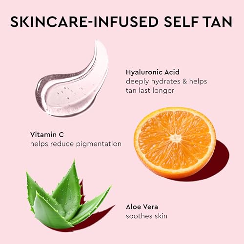Tanologist Dark Self Tan Mousse, Tinted Tanning Mousse, 6.76 Fl Oz