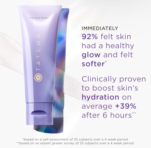 TATCHA The Rice Wash, Soft Cream Facial Cleanser with Japanese Rice Powder