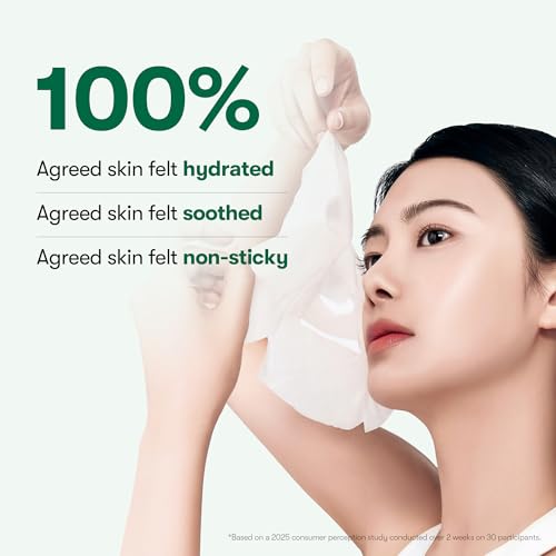 VT COSMETICS CICA Daily Soothing Mask, 30 Sheet