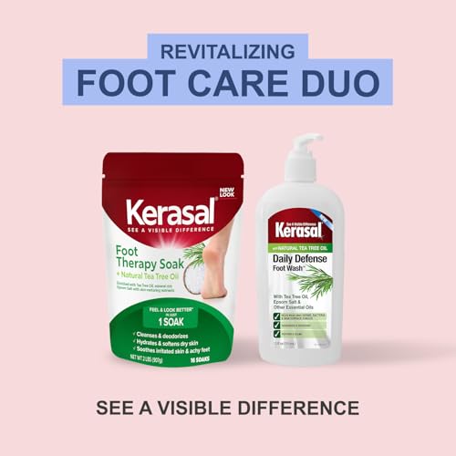 Kerasal Foot Therapy Soak, Foot Soak for Achy, Tired and Dry Feet, 2 lbs