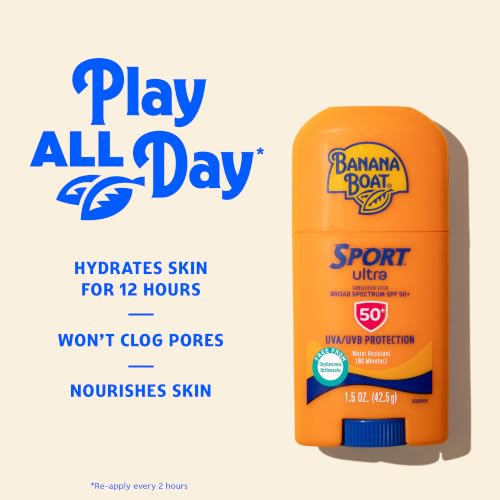 Banana Boat Sport SPF 50 Sunscreen Stick, 1.5 oz