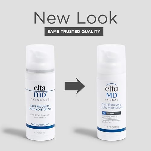 EltaMD Skin Recovery Light Face Moisturizer for Dry Skin, Oil Free, 1.7 oz