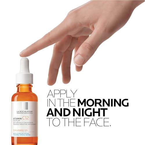 La Roche-Posay Vitamin C Serum for Face with Salicylic Acid, 1oz