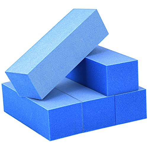 Maryton Nail Buffer Blocks, Fine 180/240 Grit for Natural Nails, 5 PCS