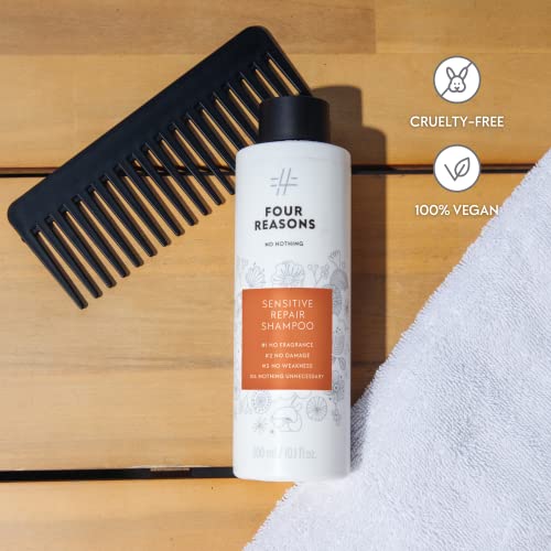 No nothing Repair Shampoo for Damaged Hair, Fragrance Free, 10.1 Fl Oz