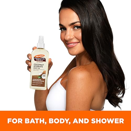 Palmer's Coconut Body Oil Moisturizer Spray for Dry Skin (5.1 Oz)