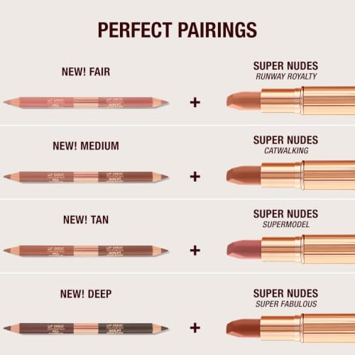 Charlotte Tilbury Lip Cheat Contour Duo - Dual-Sided Lip Liner Pencil