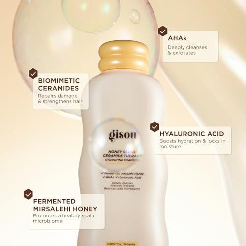 Gisou Honey Gloss Ceramide Therapy Hydrating Shampoo (8.5 Fl Oz)