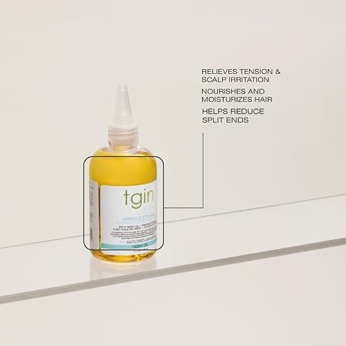 tgin Ayurvedic Hair & Scalp Oil – Hydrates & Smooths Ends – 4 fl. oz