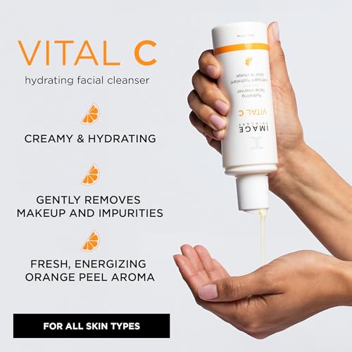 IMAGE Skincare Vital C Hydrating Facial Cleanser, 6 Fluid Ounce