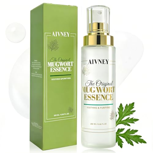 AIVNEY Mugwort Essence Toner Face Spray - Soothing Artemisia Extract Facial Mist - Calms Redness & Irritation - Sensitive Skin Clean Beauty, 200ml