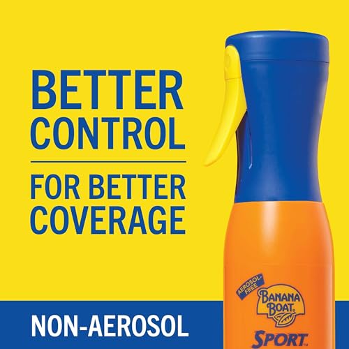 Banana Boat 360 Coverage Sport Sunscreen Mist SPF 50+, 5.5 Fl Oz