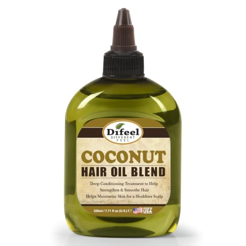 Difeel Coconut Hair Oil Blend 7.1 Ounce ounce