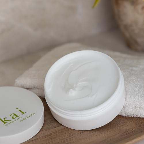 kai body butter – a beautifully whipped soufflé body cream scented with fresh & light gardenia wrapped in white exotics, 6.4 oz | soft, glowing skin, vegan, clean. inspired by memories of Hawaii