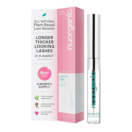 Eyelash Growth Serum, Prostaglandin-Free Lash Serum for Longer Lashes